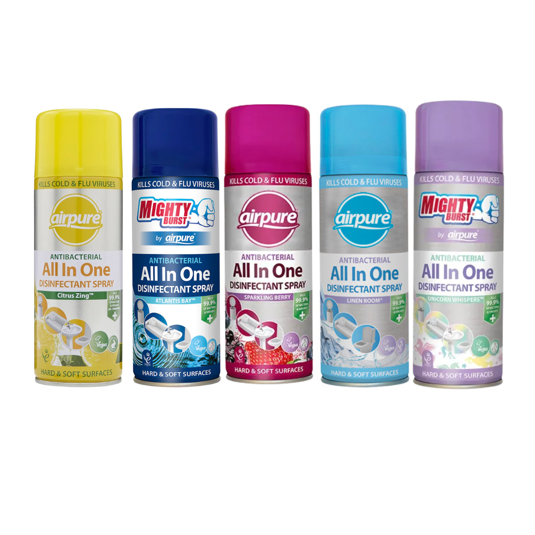Airpure All-in-One Disinfectant Spray – 450ml | Affordable & Durable - Product Image Airpure All-in-One Disinfectant Spray – 450ml | Affordable & Durable - Product Image